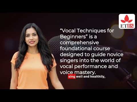 VOCAL TECHNIQUES FOR BEGINNERS